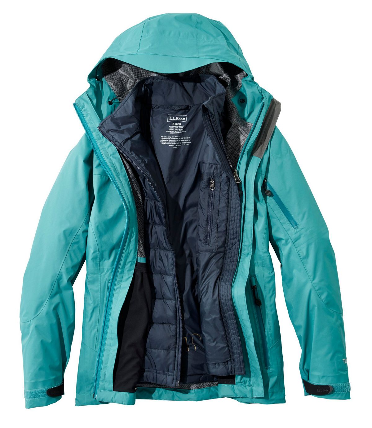 L.L.Bean Women's Weather Challenger 3-in-1 Jacket