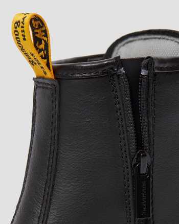 Maple Zip Newark Women's Steel Toe Work Boots,WOMEN'S WORK BOOTS,no.11