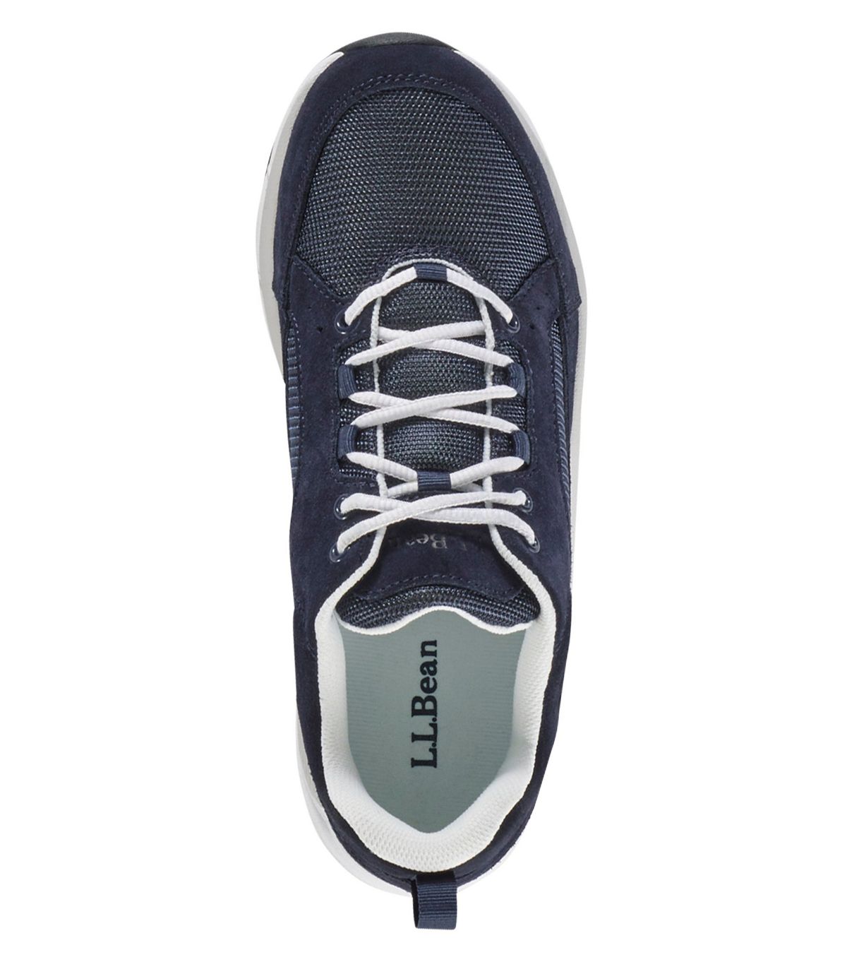 L.L.Bean Bean's Comfort Fitness Walking Shoes, Suede Mesh
