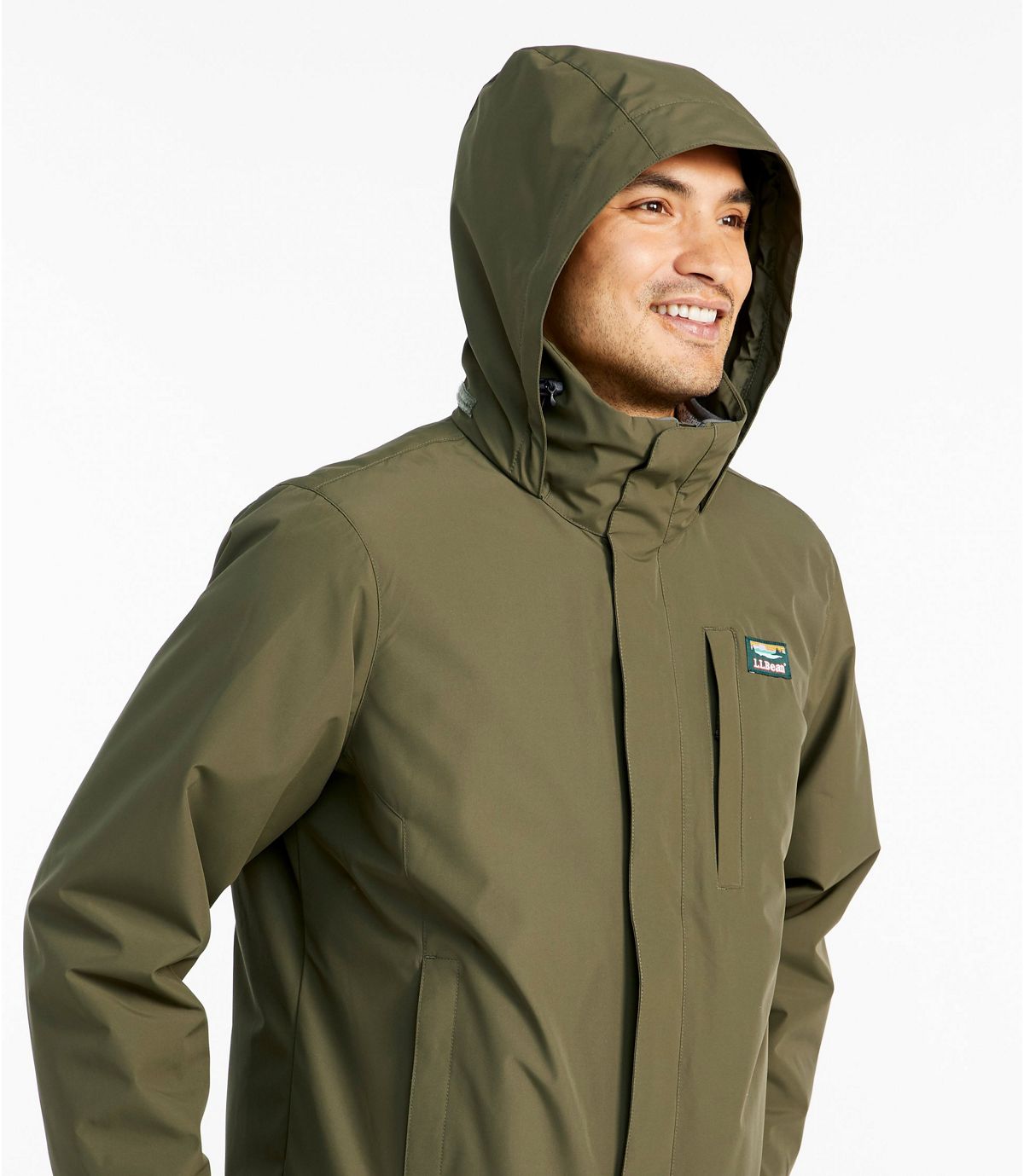 L.L.Bean Men's L.L.Bean Sweater Fleece 3-in-1 Jacket