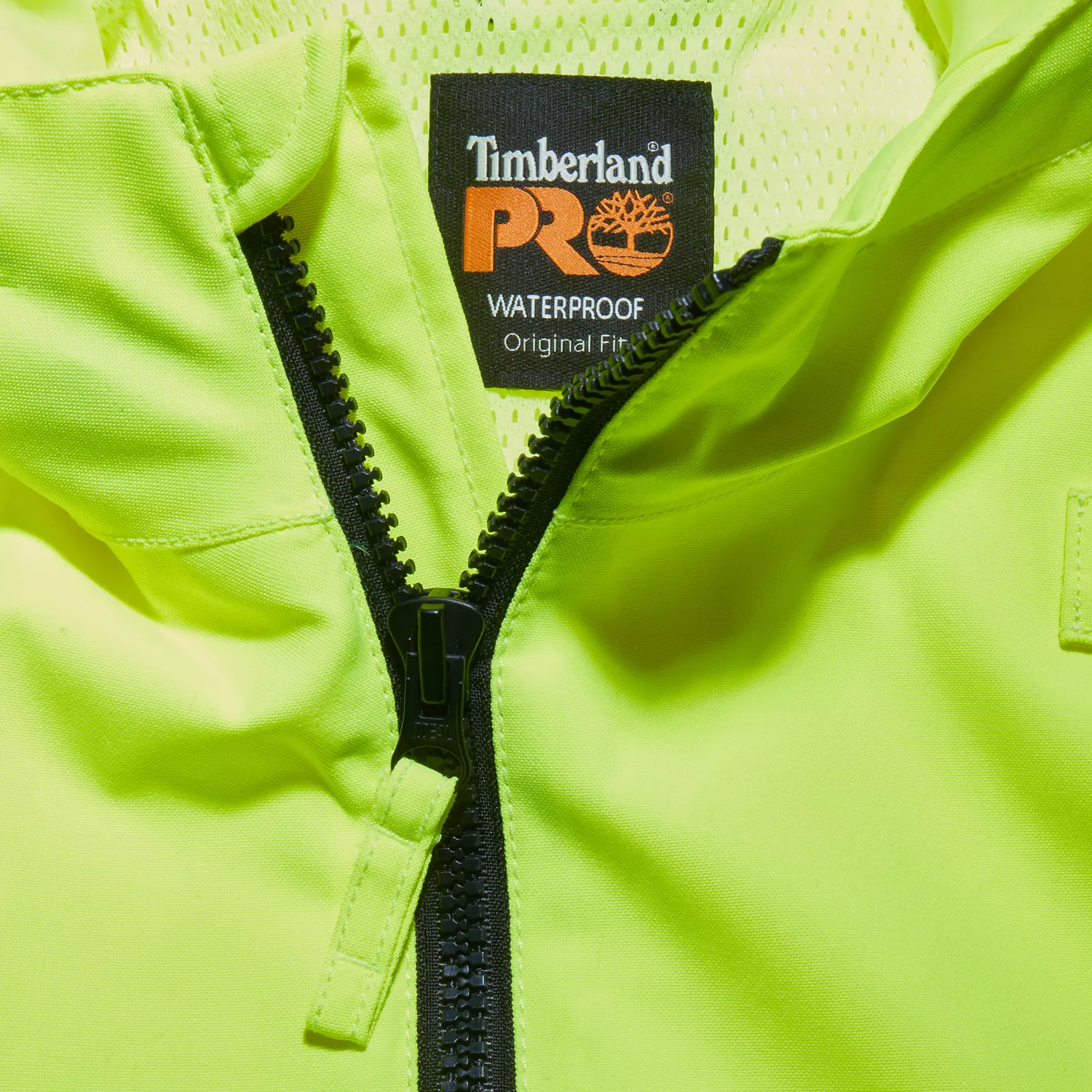 Men's Big & Tall Work Sight High-Visibility Waterproof Jacket