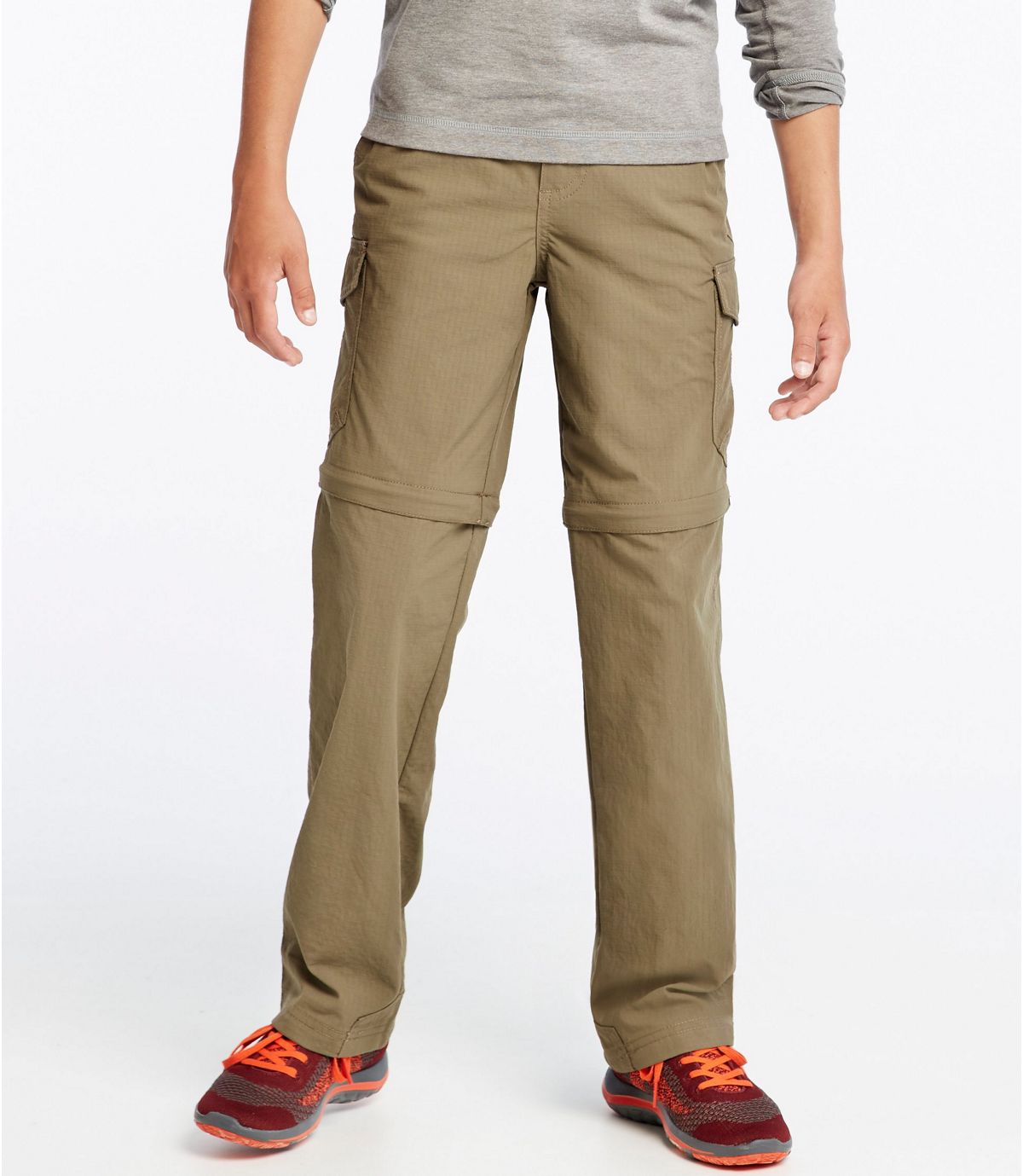 L.L.Bean Boys' Trekking Zip-Off Pants