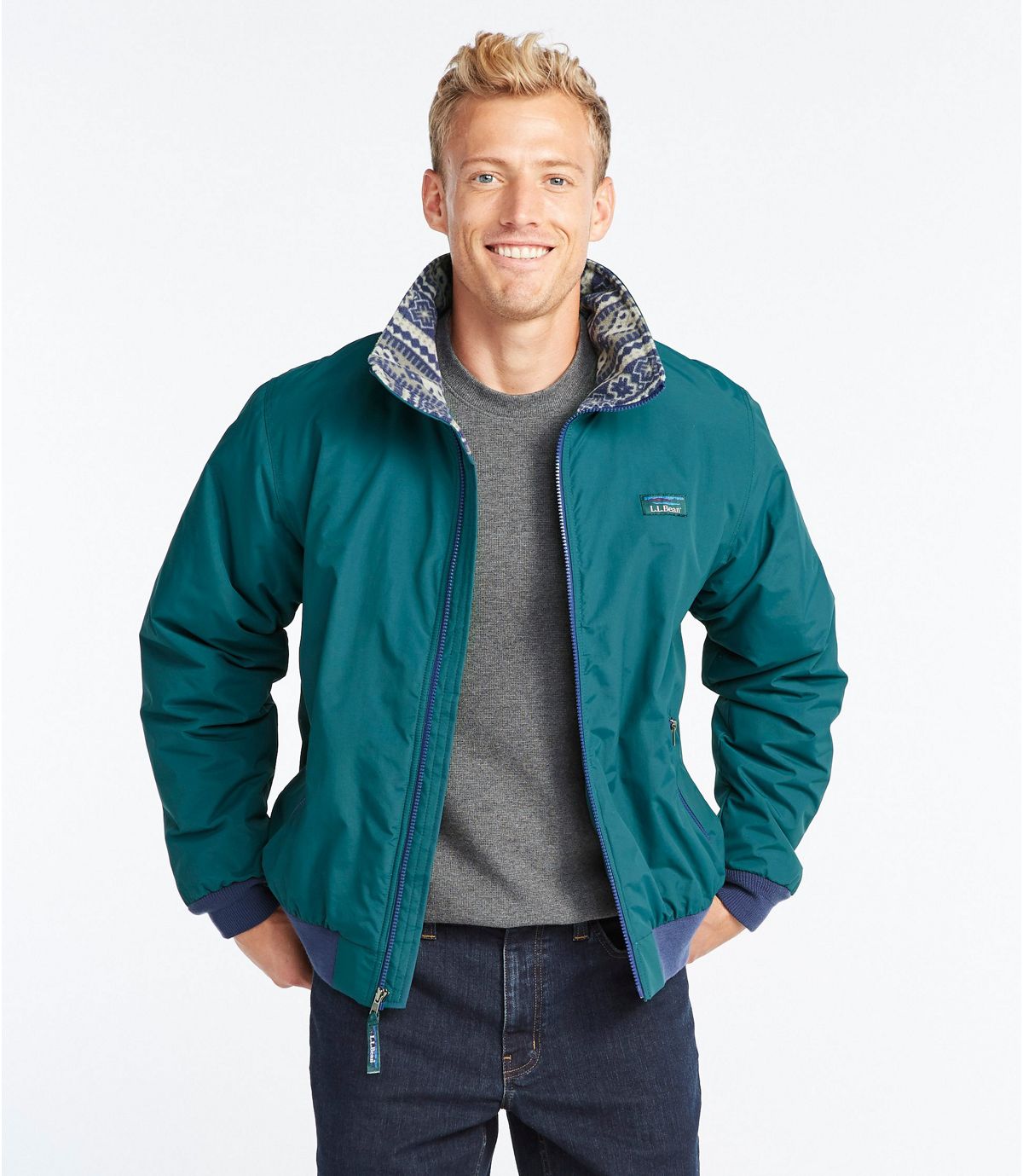 L.L.Bean Men's Katahdin Warm-Up Jacket