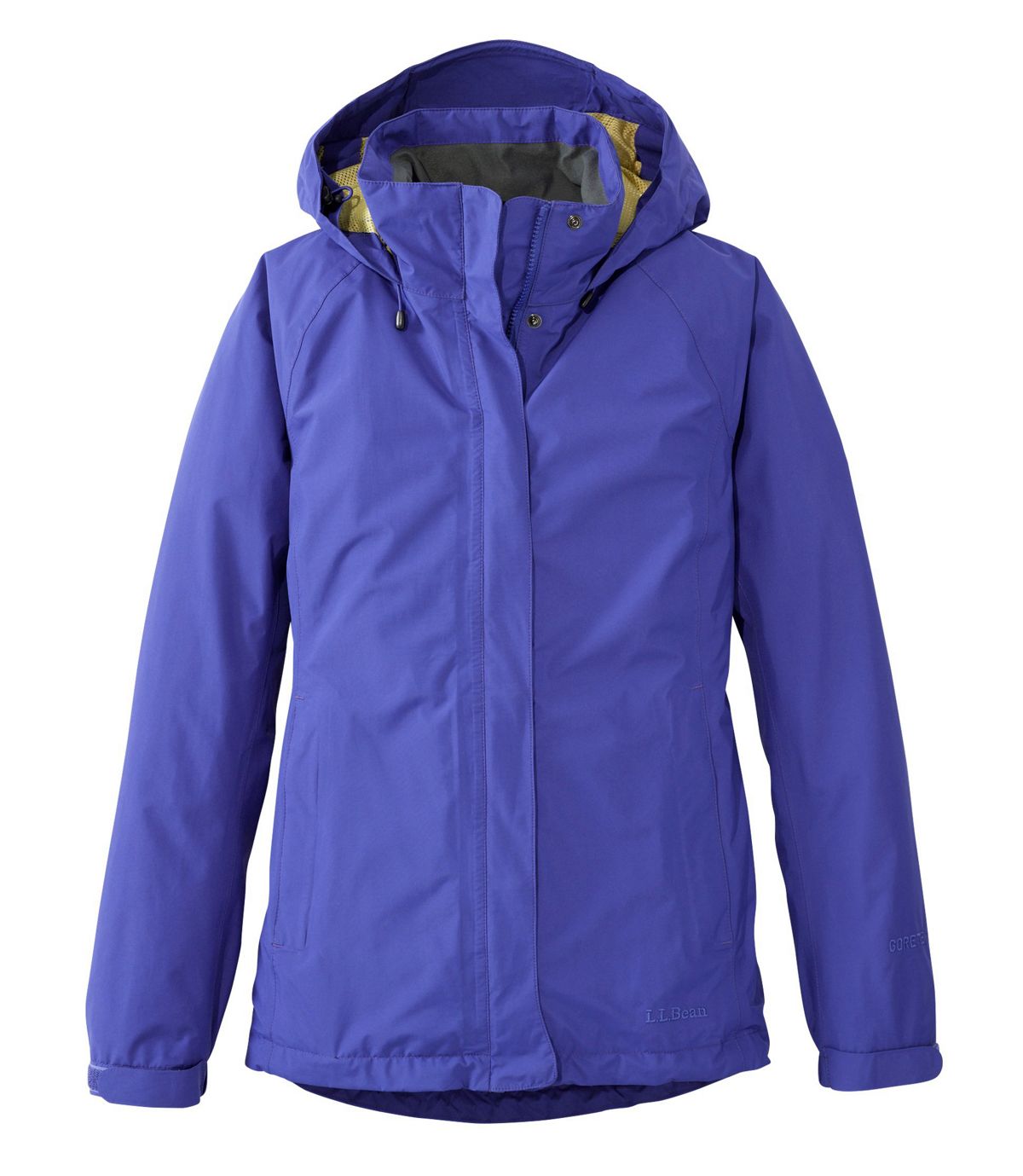 L.L.Bean Women's Stowaway Rain Jacket with Gore-Tex