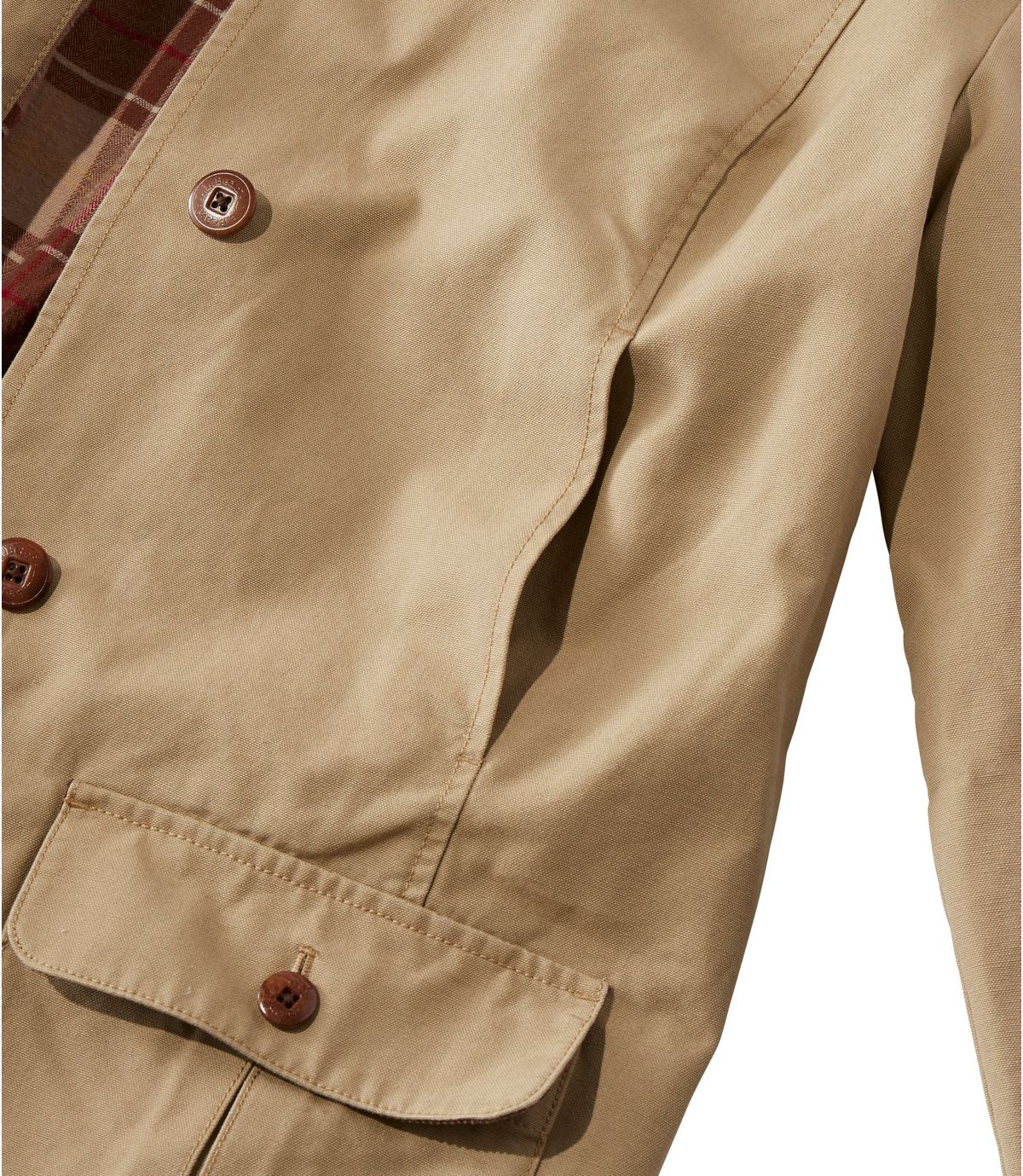 L.L.Bean Women's Adirondack Barn Coat, Flannel-Lined