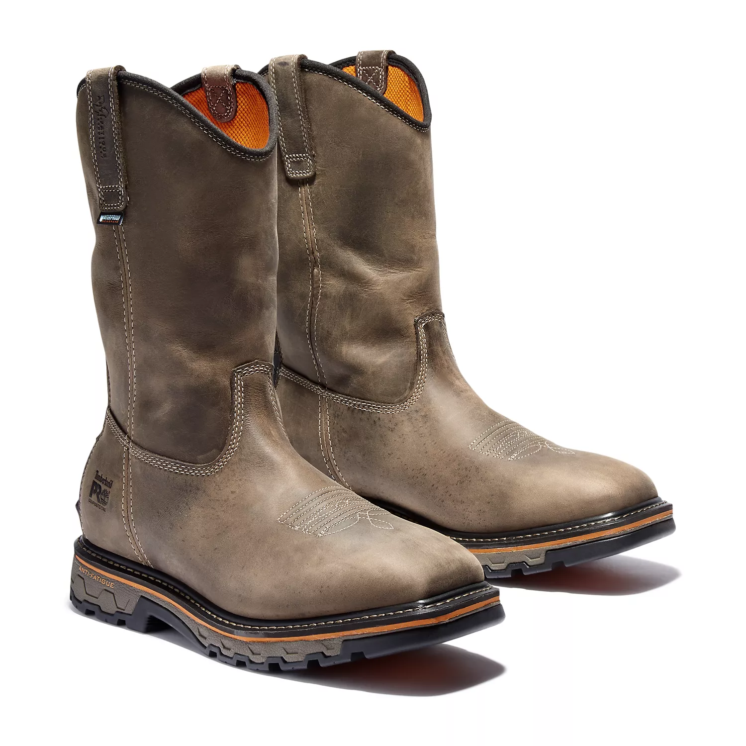 Men's True Grit Pull On Waterproof Work Boot