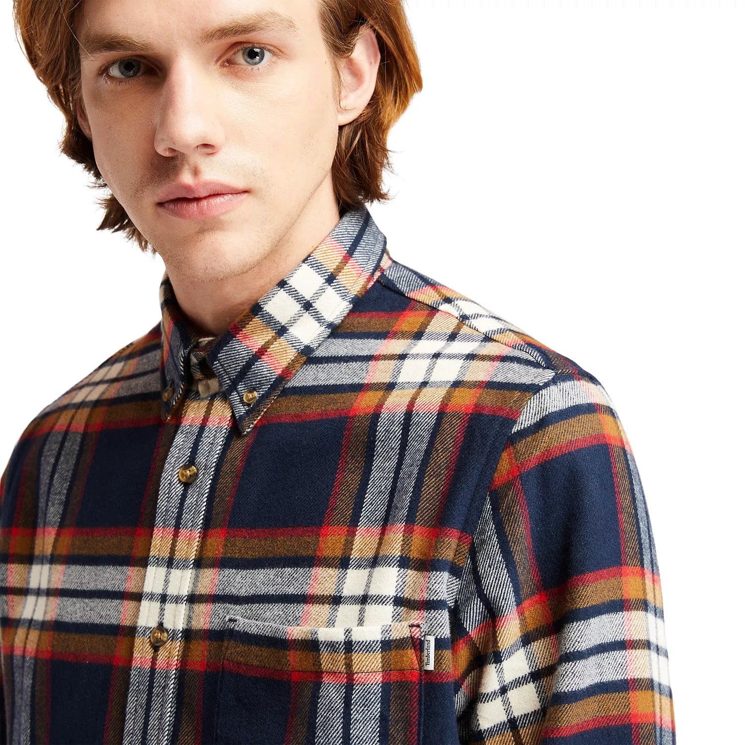 Men's Heavy Flannel Plaid Shirt
