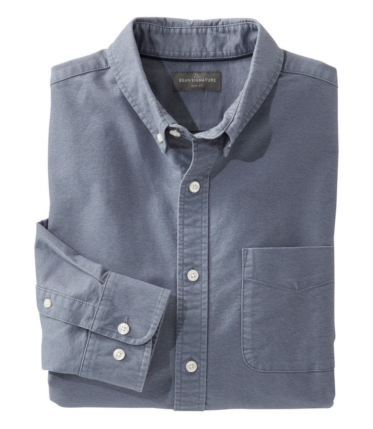 L.L.Bean Men's Signature Washed Oxford Cloth Shirt
