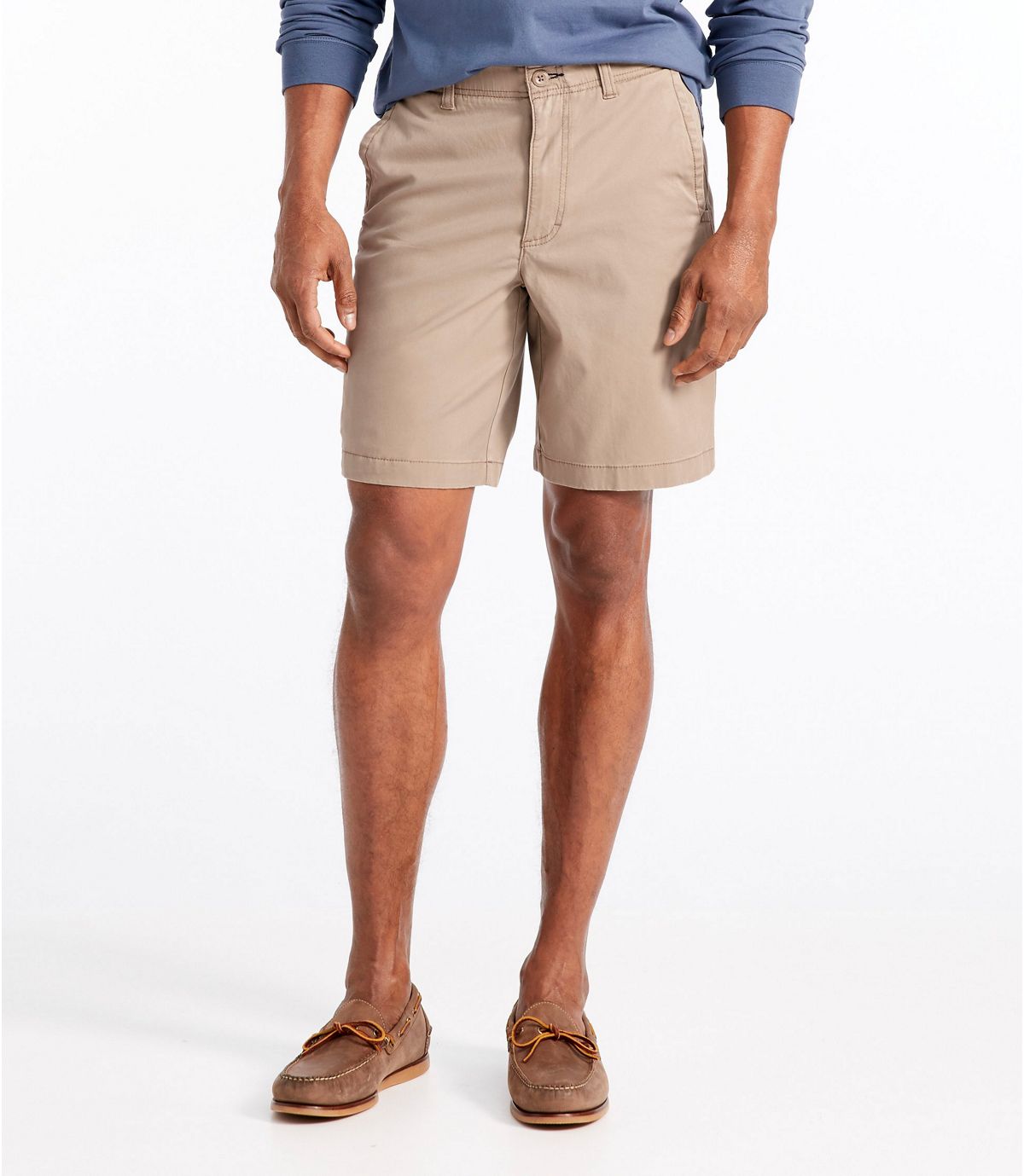 L.L.Bean Men's Stonecoast Khaki Shorts, Classic Fit