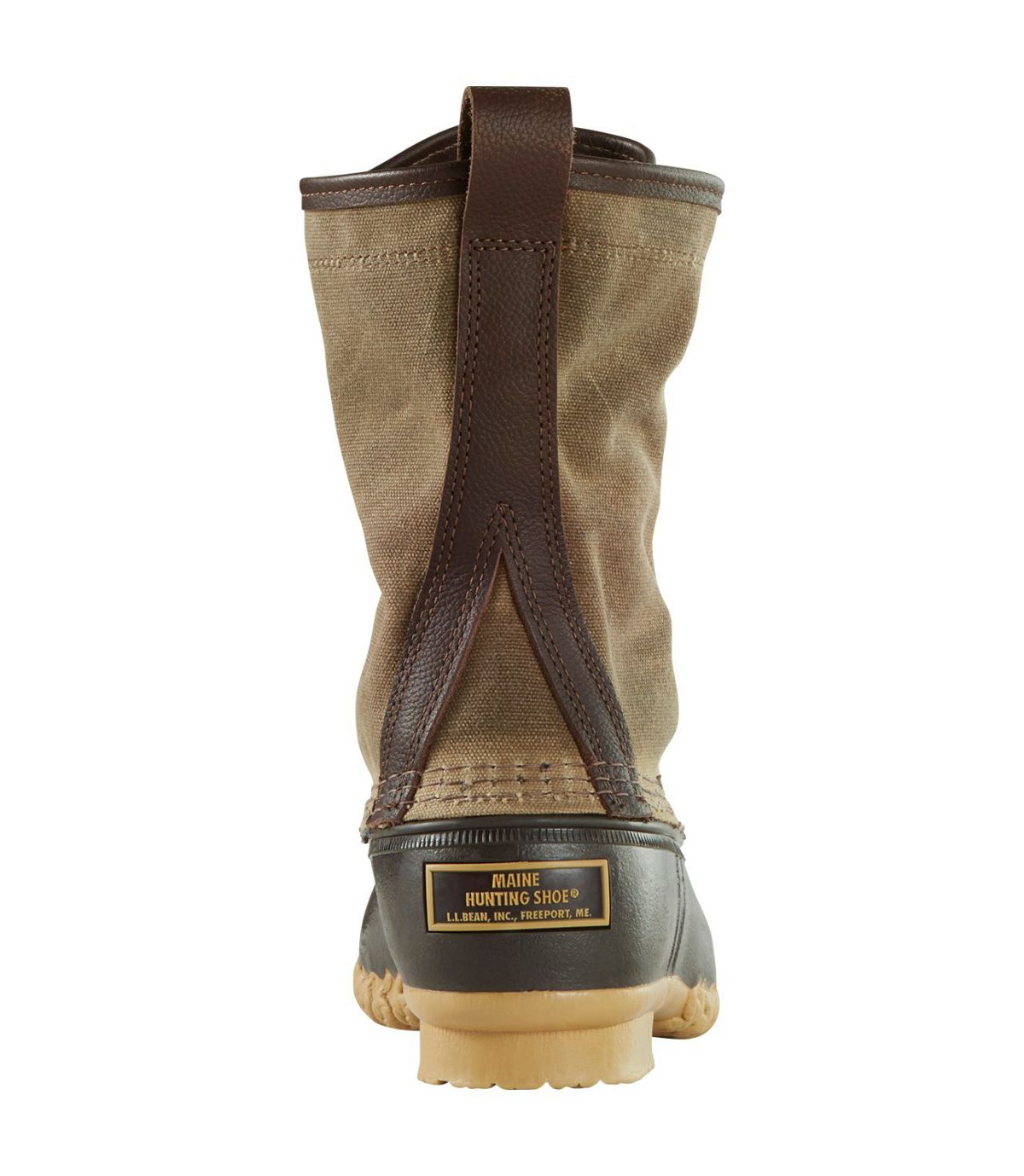 L.L.Bean Signature Waxed-Canvas Maine Hunting Shoe, 10"
