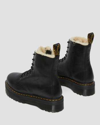 Jadon Leather Faux Fur Lined Platform,MEN'S WINTER BOOTS,no.415
