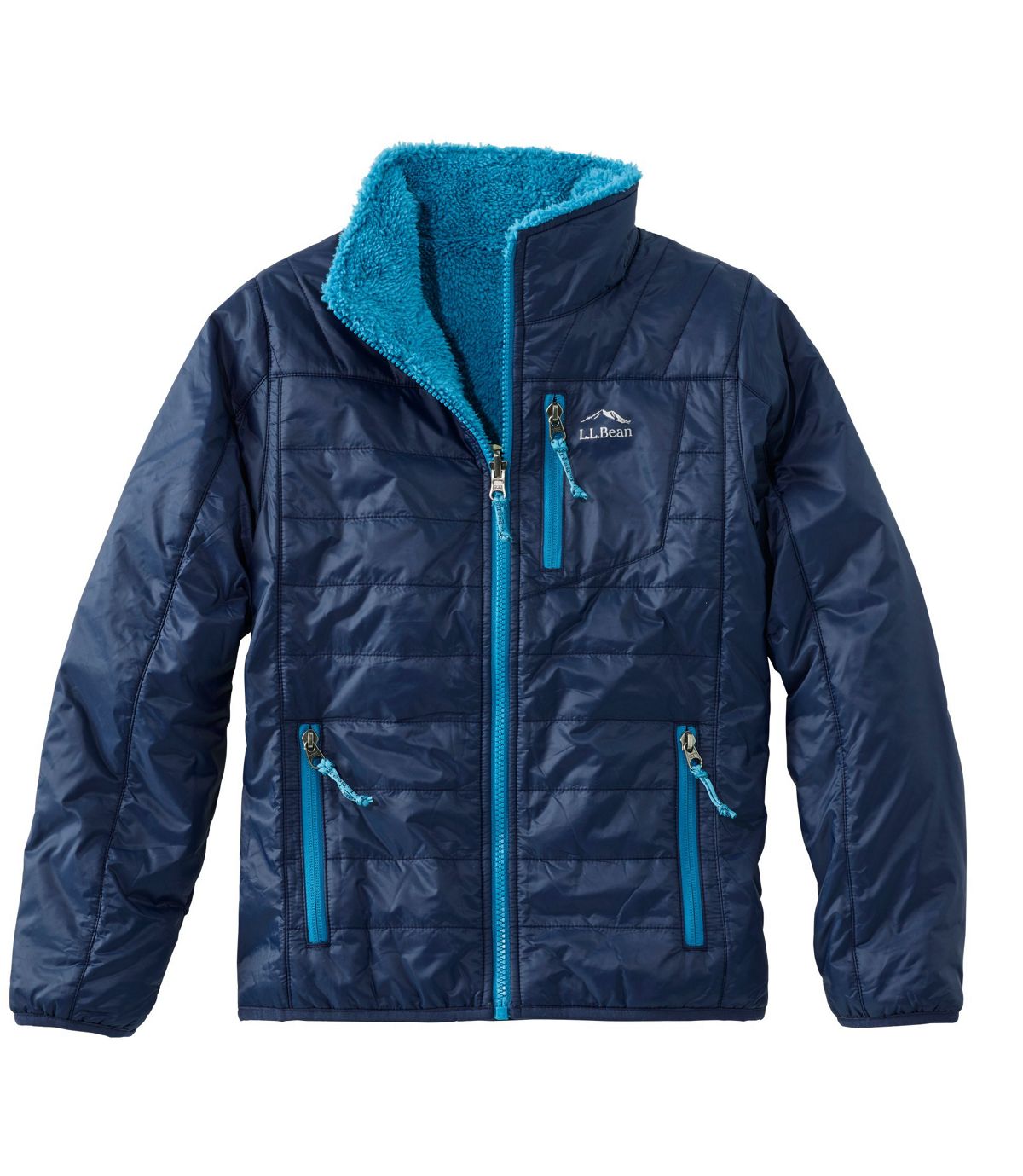 L.L.Bean Boys' Mountain Bound Reversible Jacket