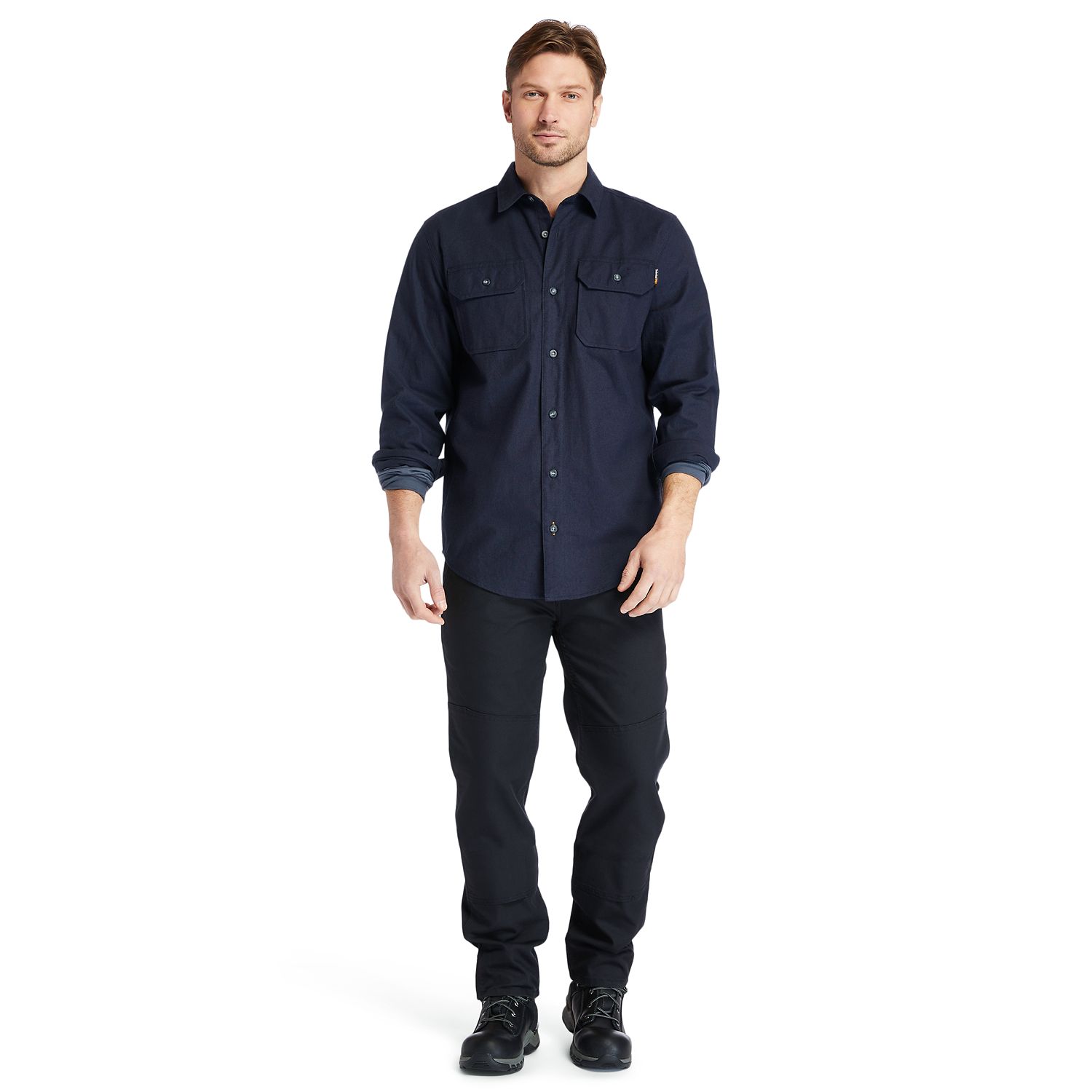 Men's Timberland PRO Woodfort Heavyweight Flannel Work Shirt