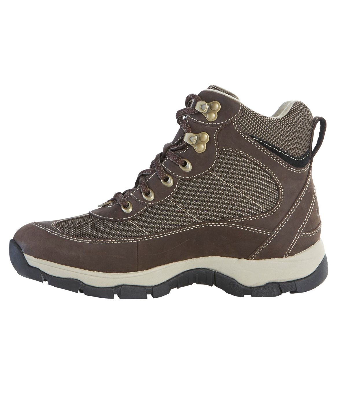 L.L.Bean Snow Sneakers with Arctic Grip, Mid Lace-Up