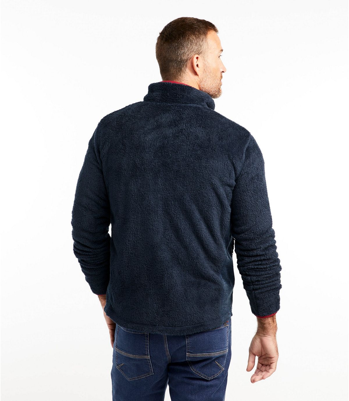 L.L.Bean Men's Adventure Hybrid Fleece Full-Zip Jacket