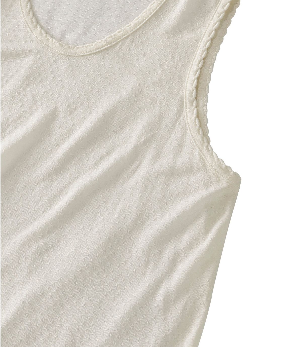 L.L.Bean Women's Silk Pointelle, Camisole