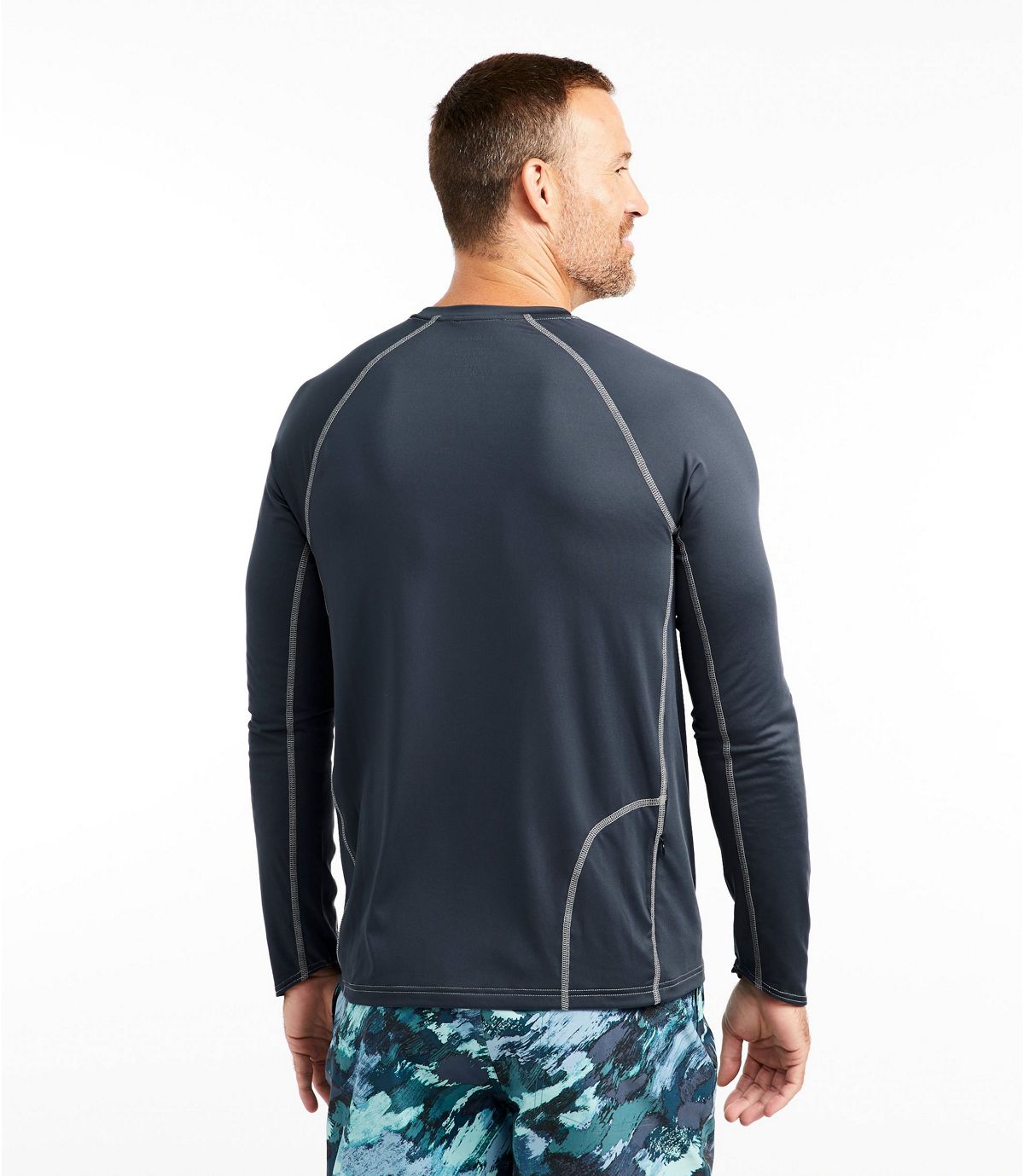 L.L.Bean Men's Swift River Cooling Rash Guard