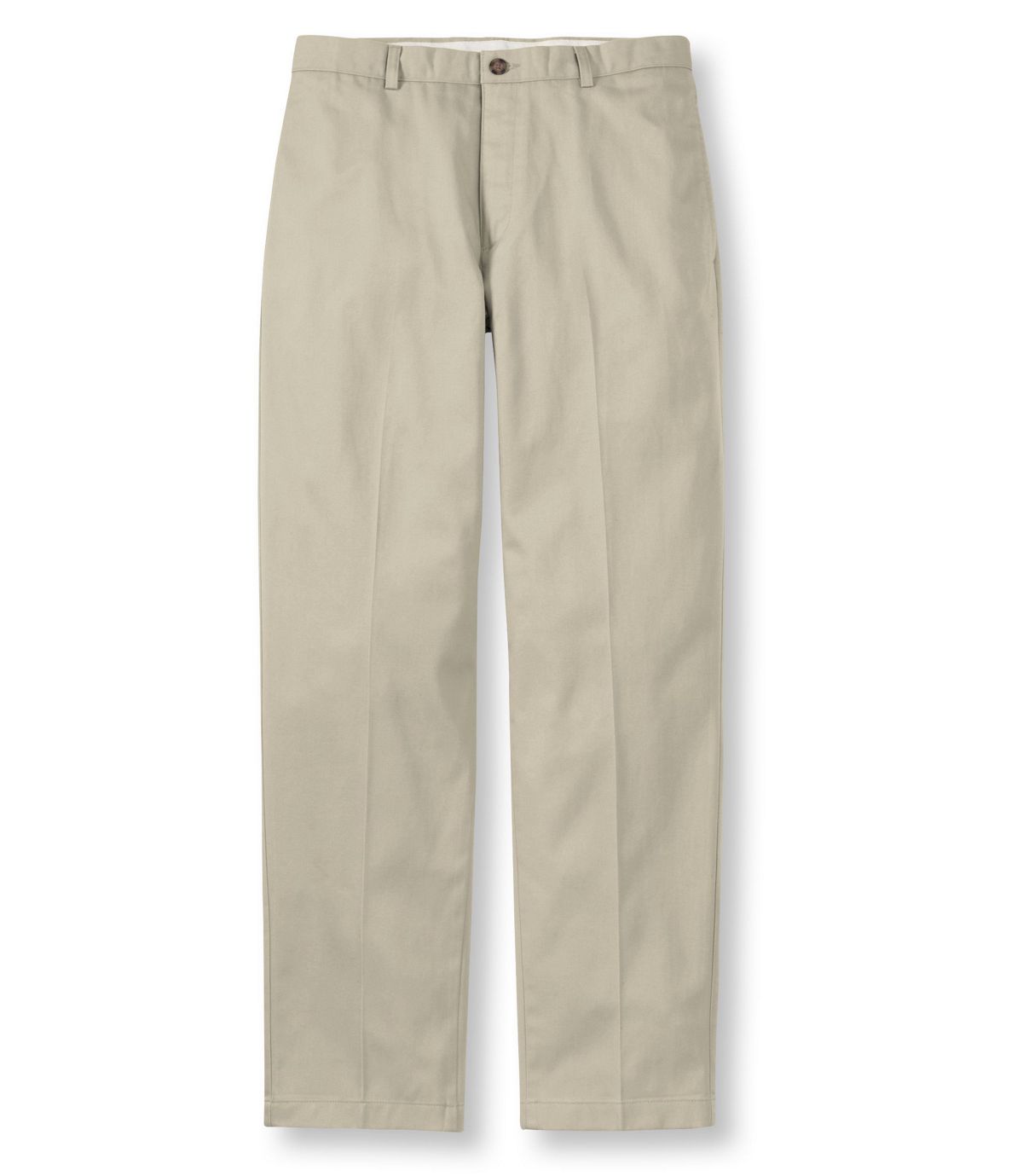 L.L.Bean Men's Wrinkle-Free Double L® Chinos, Classic Fit Plain Front