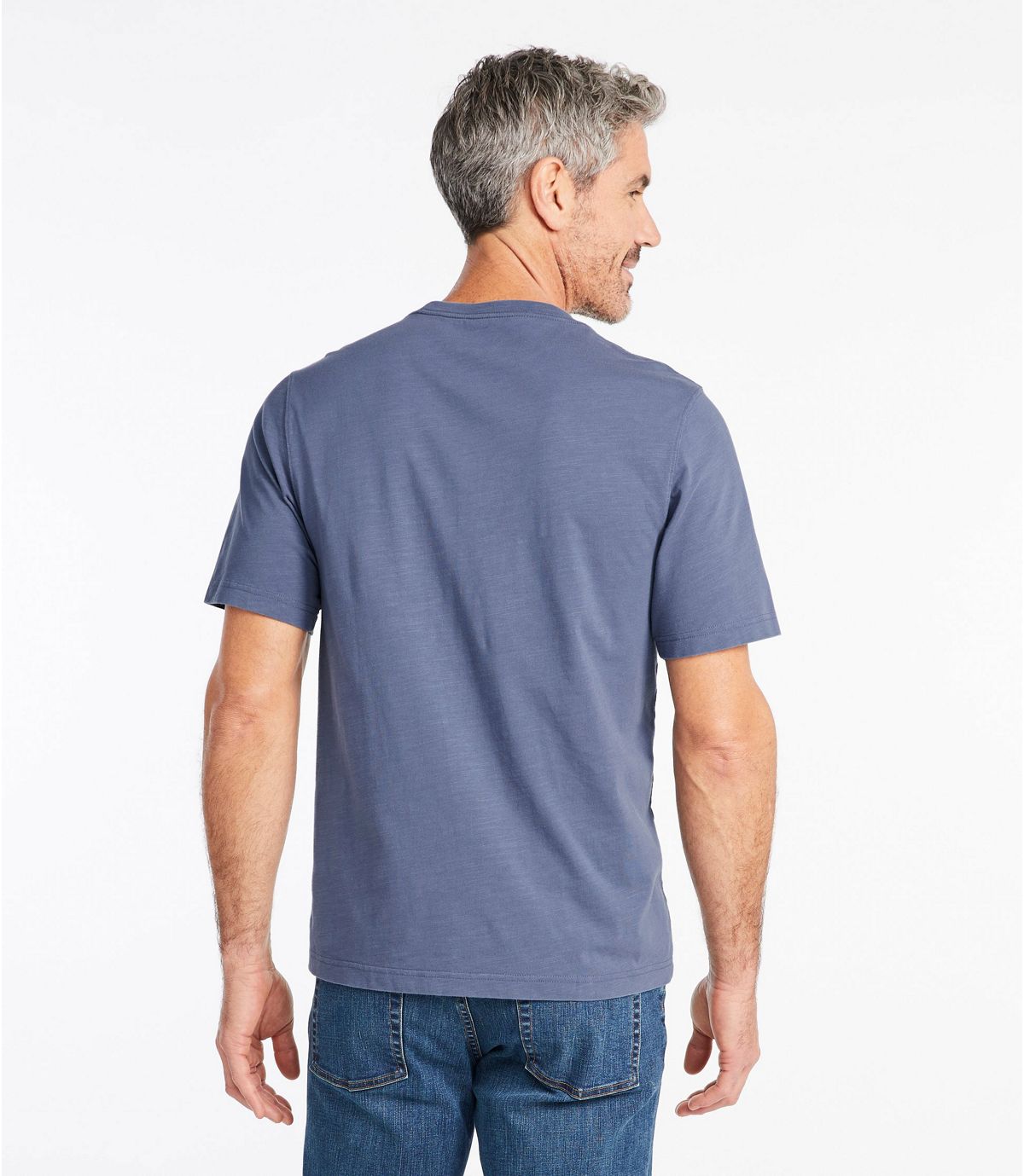 L.L.Bean Lakewashed® Organic Cotton Tee, Short-Sleeve