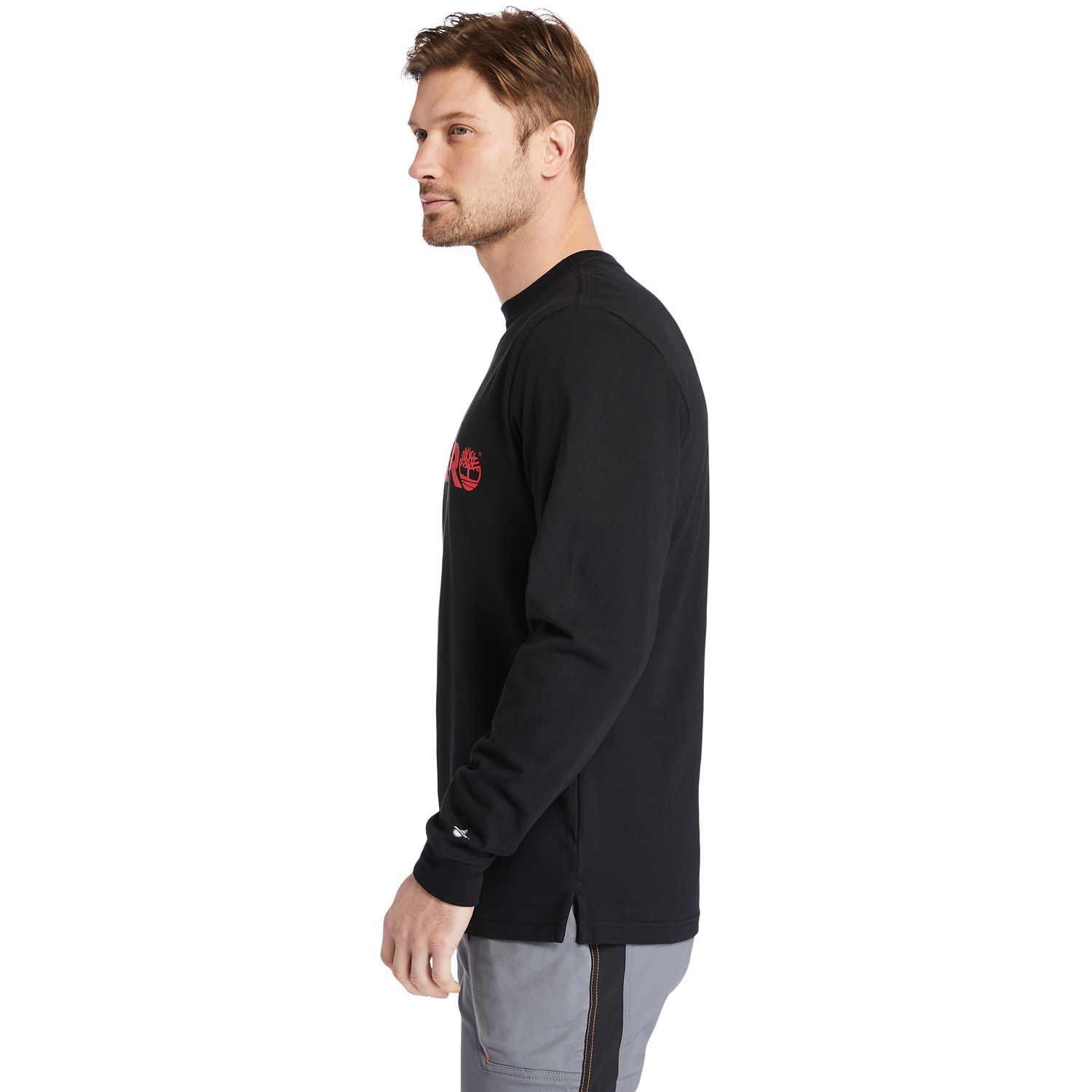 Men's Timberland PRO Base Plate Long-Sleeve Graphic T-Shirt
