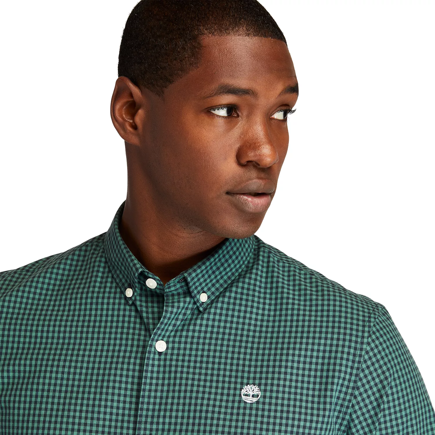 Men's Suncook River Long-Sleeve Poplin Gingham Shirt