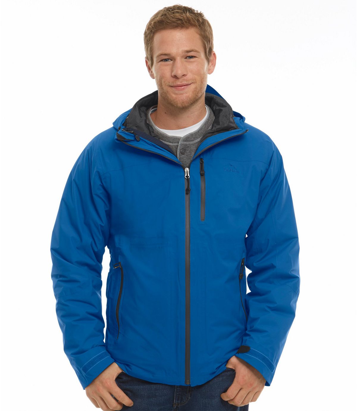 L.L.Bean Men's Weather Challenger 3-in-1 Jacket