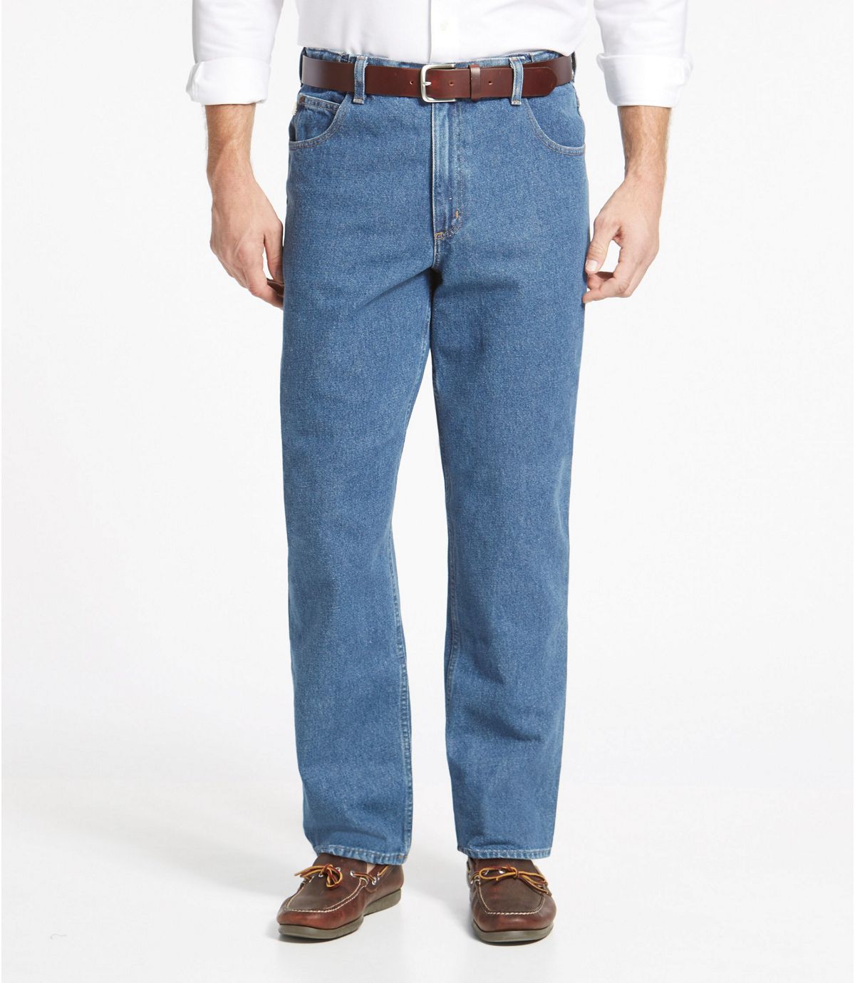 L.L.Bean Men's Double L® Jeans, Natural Fit Hidden Comfort