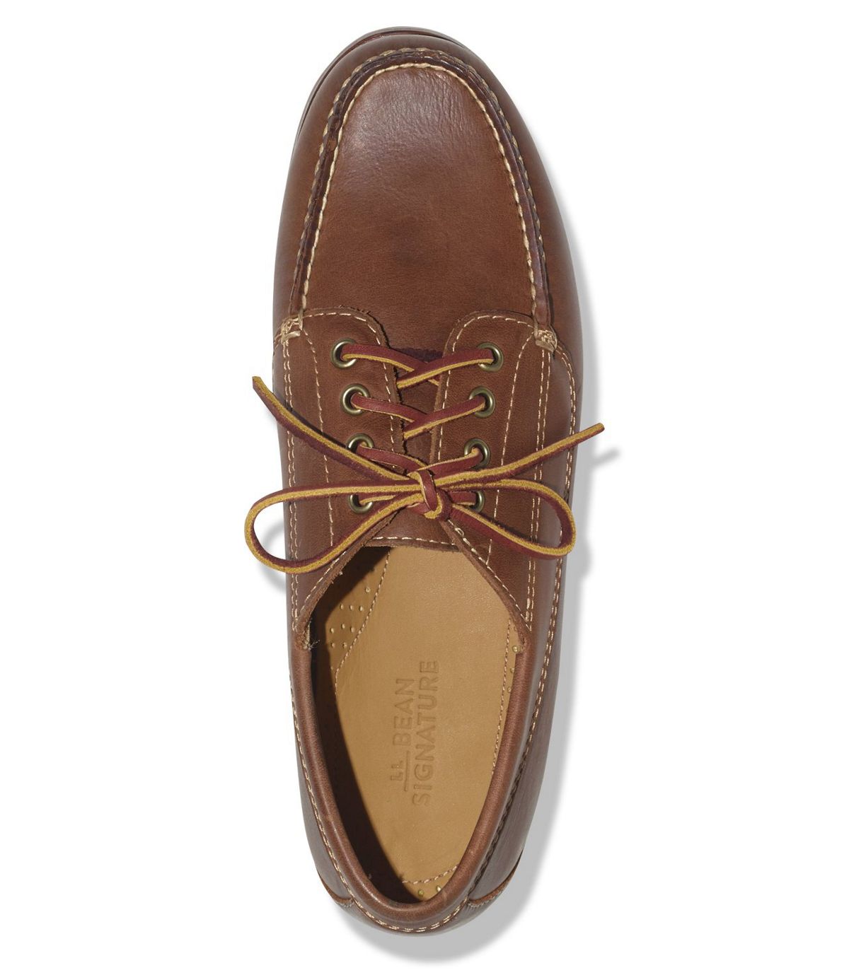 L.L.Bean Signature Handsewn Jackman Blucher Mocs, Leather