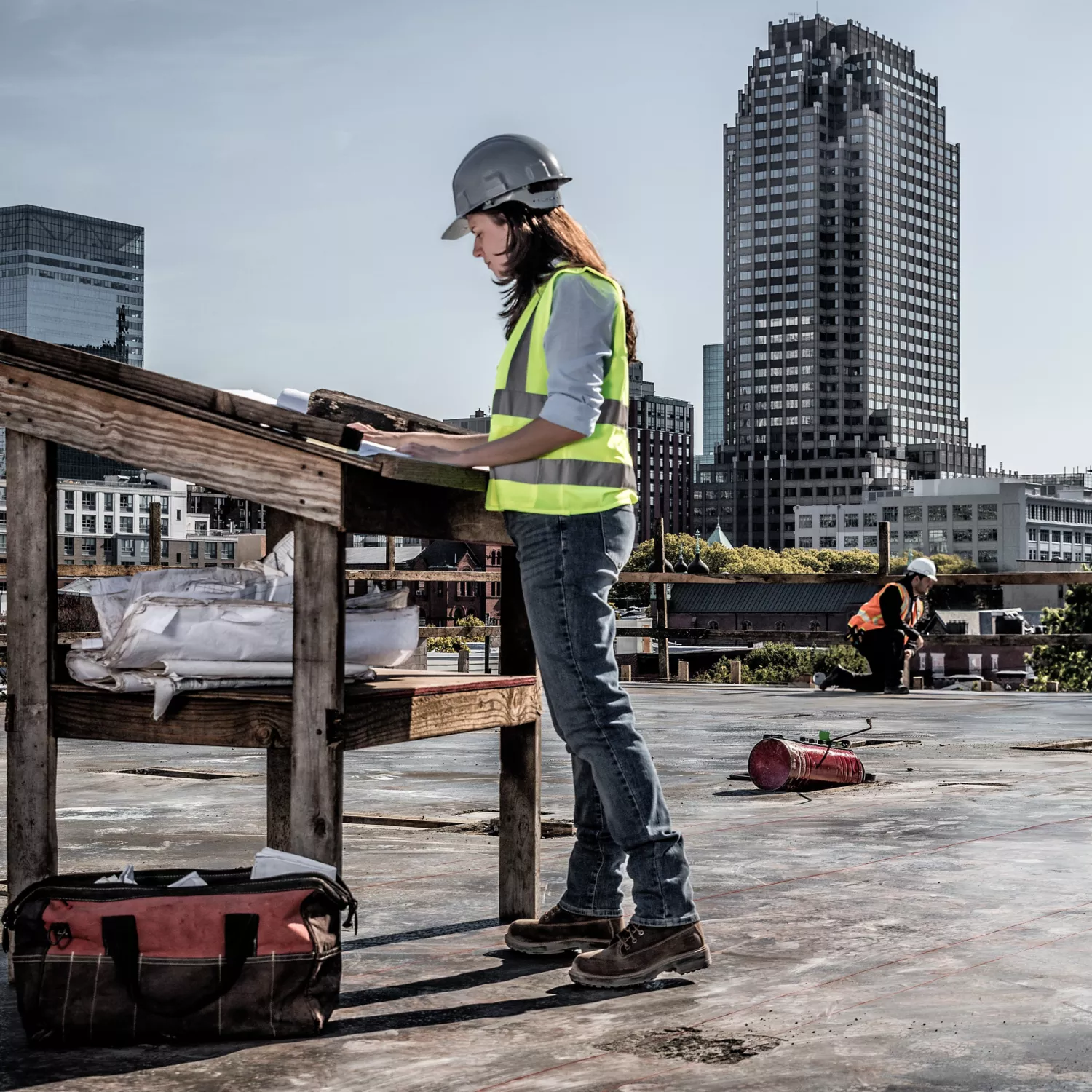 Women's Hightower 8 Alloy Toe Waterproof Work Boot