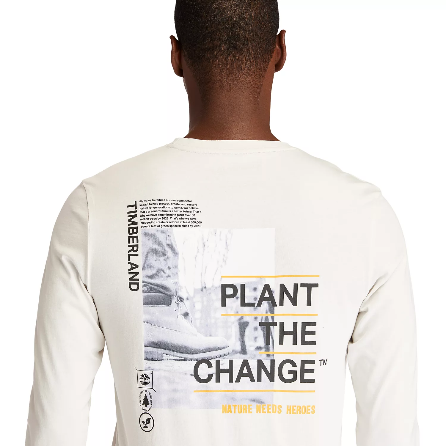 Men's Nature Needs Heroes Graphic Long-Sleeve T-Shirt