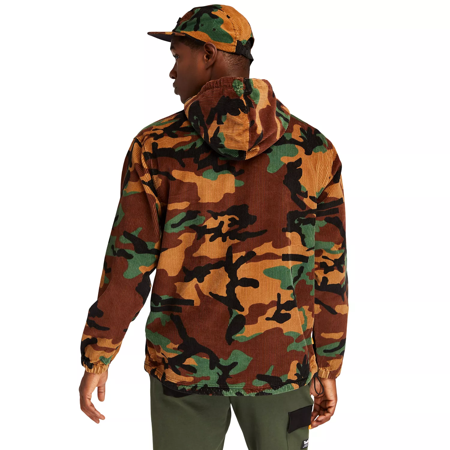 Men's Camo Corduroy Hoodie