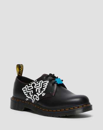 Keith Haring 1461 Smooth Leather Oxford Shoes,MEN'S ORIGINALS BOOTS,no.579