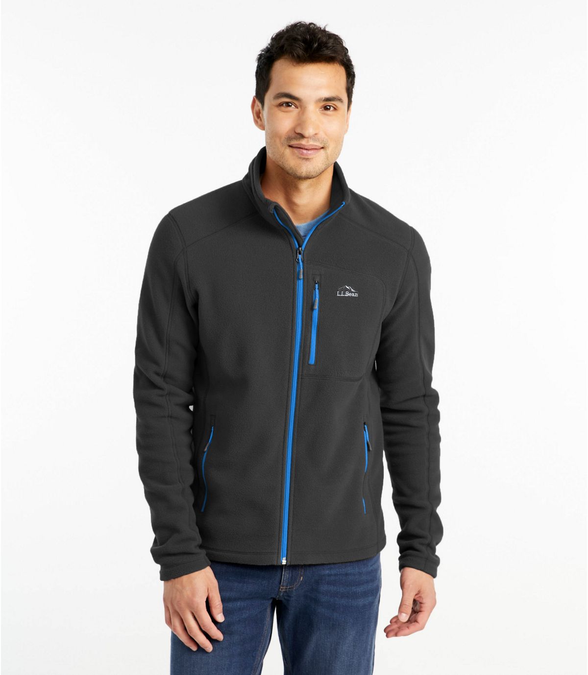 L.L.Bean Men's Trail Fitness Fleece, Full-Zip