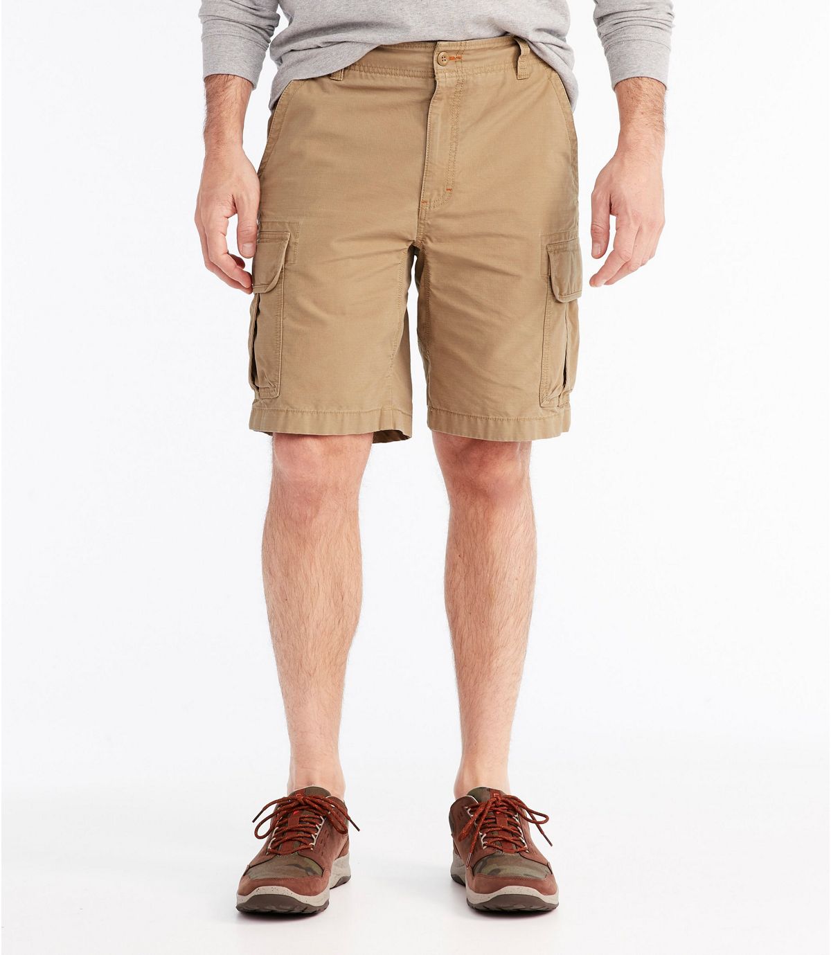 L.L.Bean Men's L.L.Bean Allagash Cargo Shorts, Natural Fit