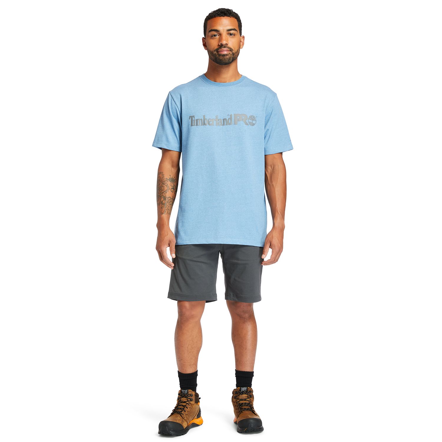 Men's Timberland PRO Base Plate Short-Sleeve Logo T-Shirt