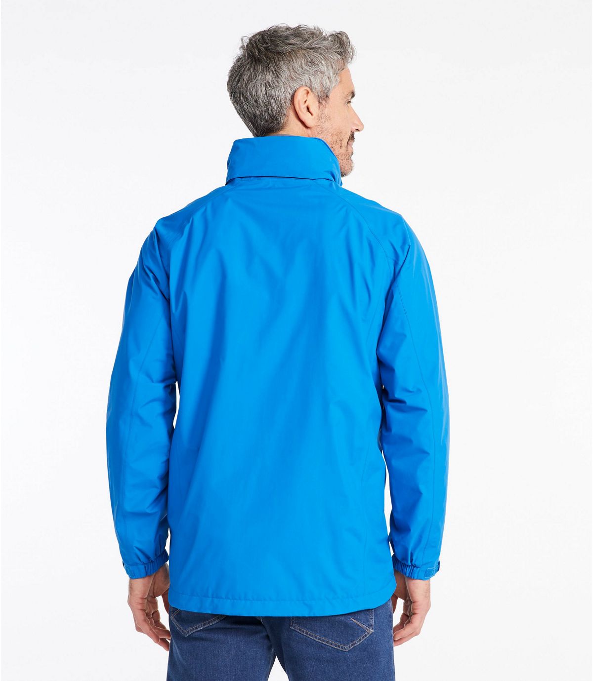 L.L.Bean Men's Stowaway Rain Jacket with Gore-Tex