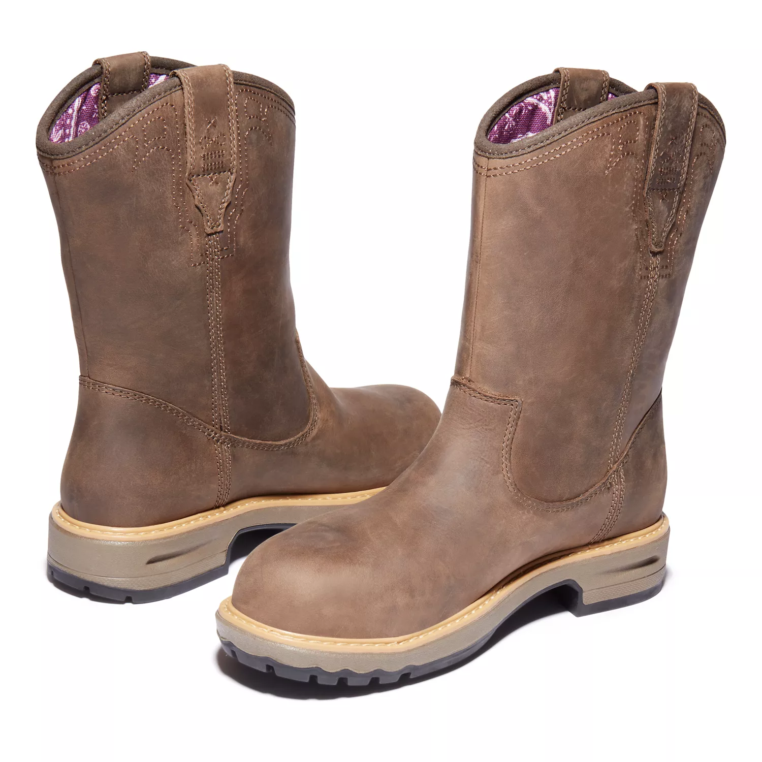 Women's Ashlar Pull On Alloy Toe Waterproof Work Boot