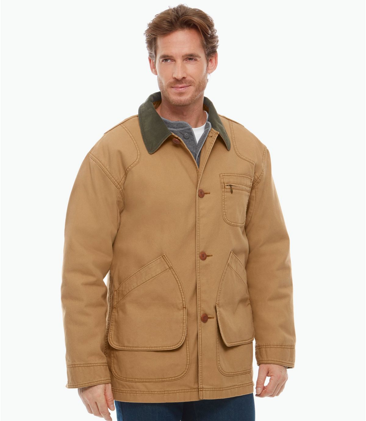 L.L.Bean Men's Original Field Coat with PrimaLoft Liner