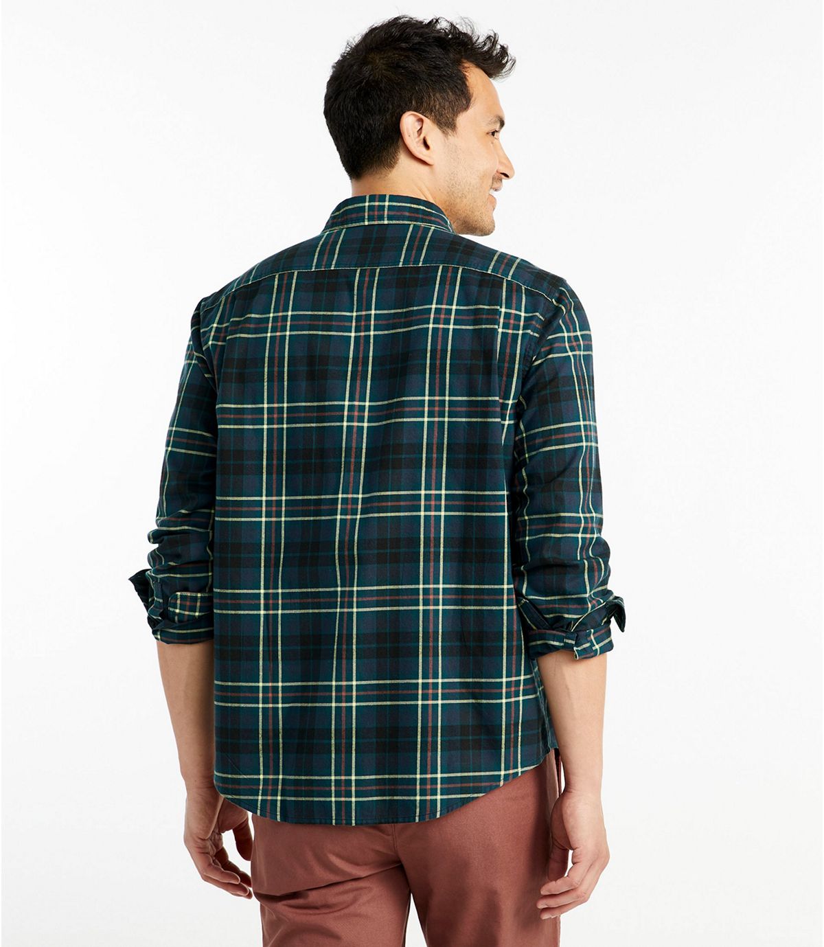 L.L.Bean Men's Signature Castine Flannel Shirt, Plaid