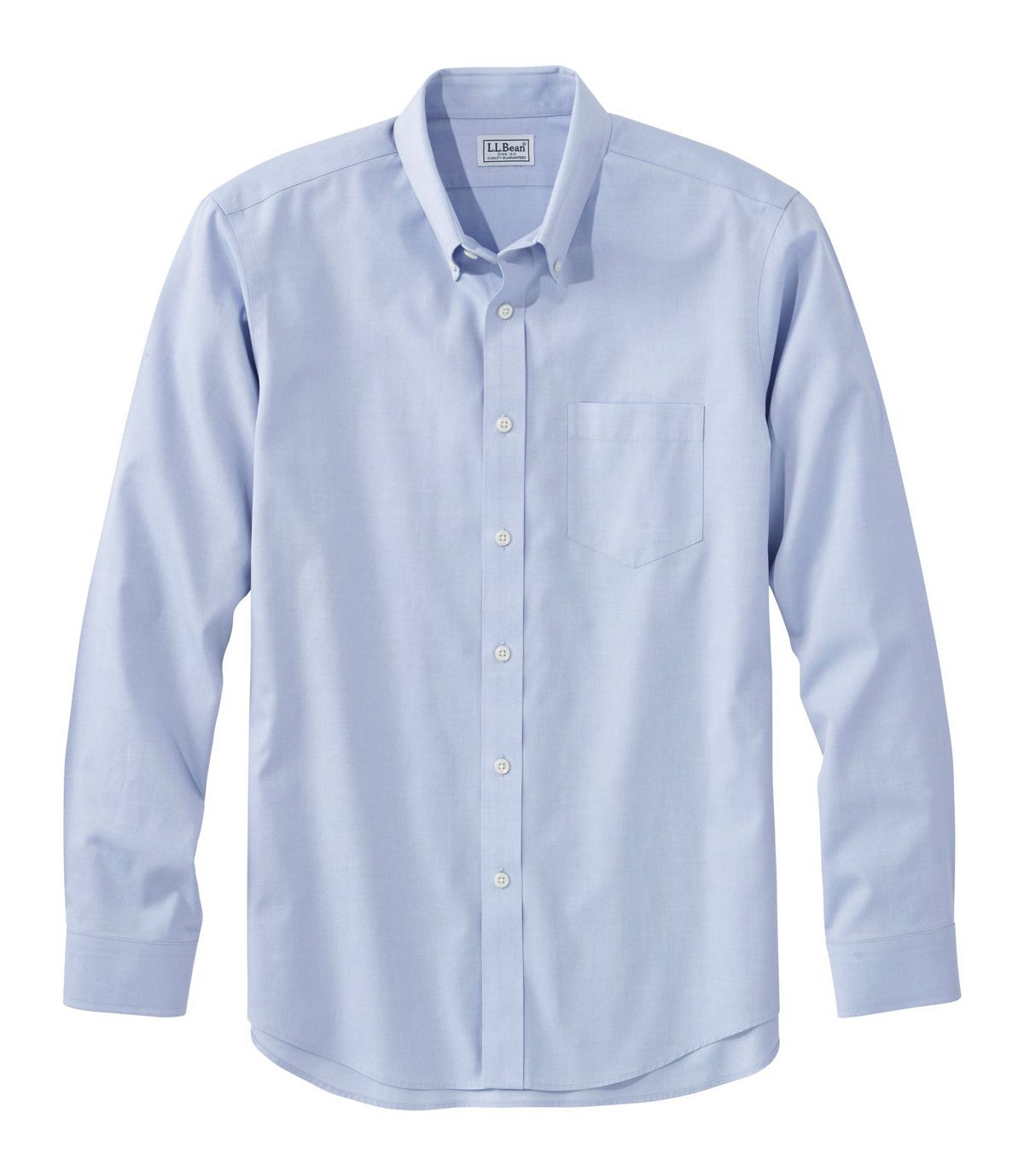 L.L.Bean Men's Wrinkle-Free Pinpoint Oxford Cloth Shirt, Slim Fit