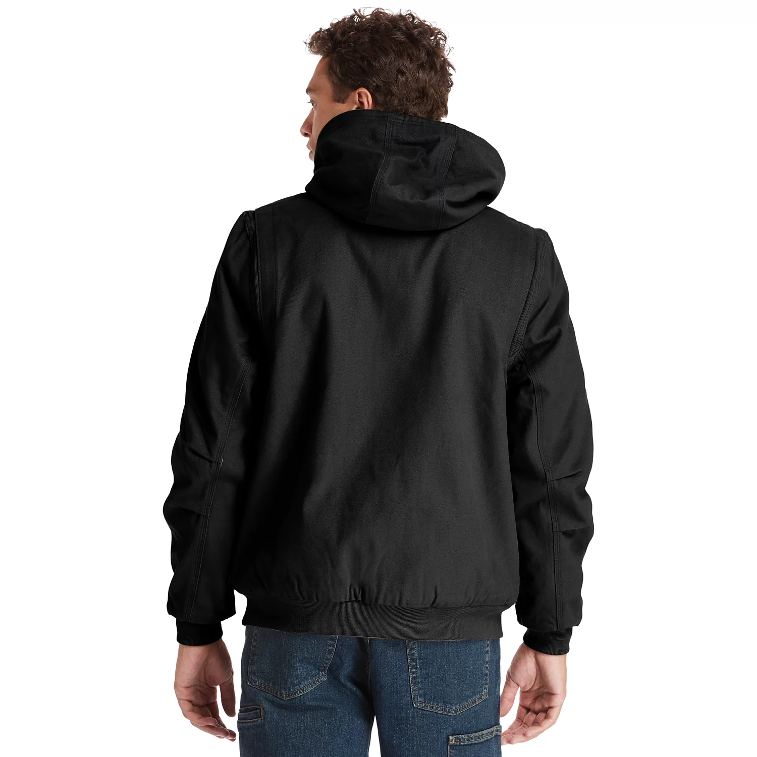 Men's Timberland PRO Gritman Lined, Hooded Canvas Jacket