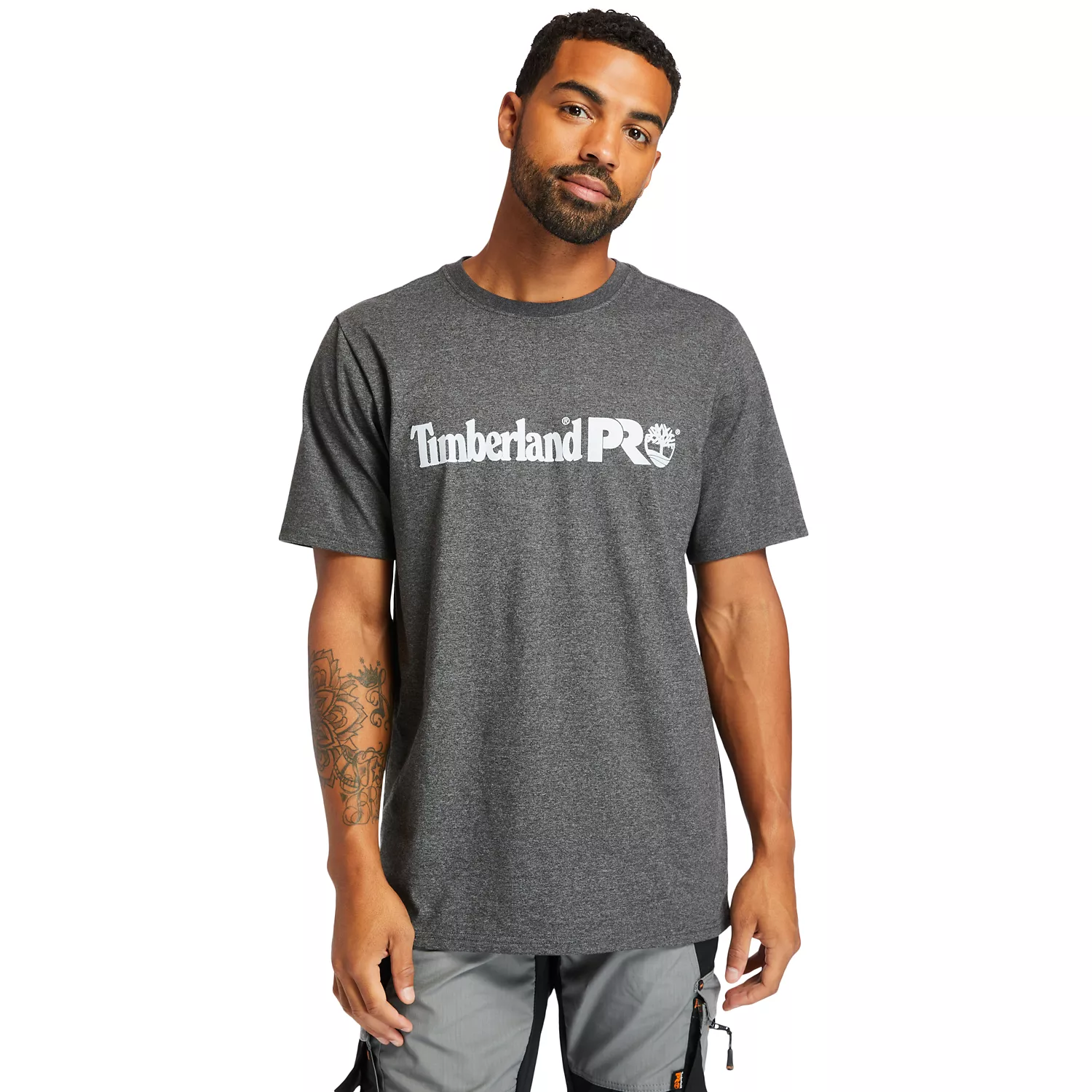Men's Timberland PRO Base Plate Short-Sleeve Logo T-Shirt