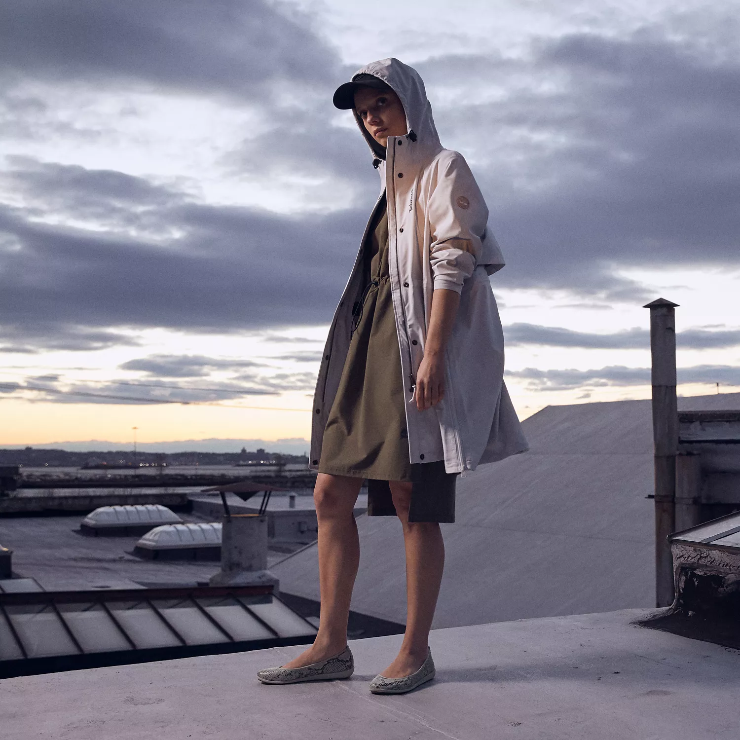 Women's Waterproof Mid-Length Parka