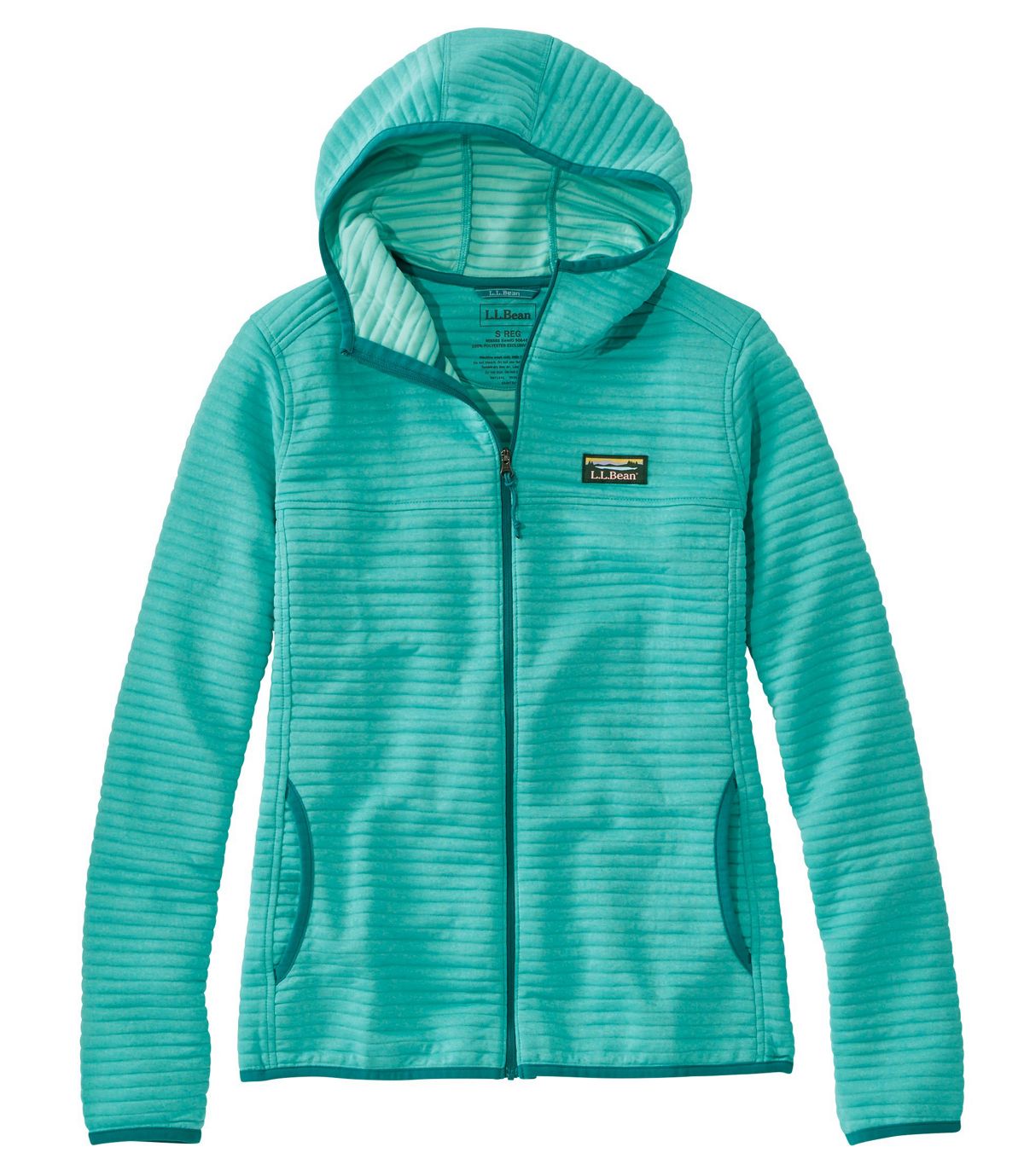 L.L.Bean Women's Airlight Knit Full-Zip Hoodie