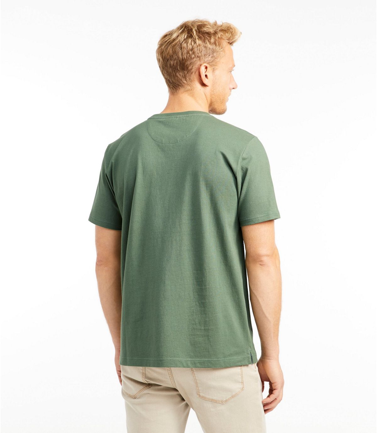 L.L.Bean Signature Pocket Tee, Short-Sleeve, Embroidered