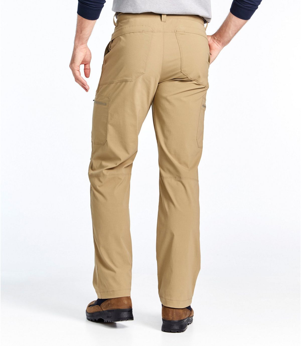 L.L.Bean Men's Water-Resistant Cresta Hiking Pants, Natural Fit