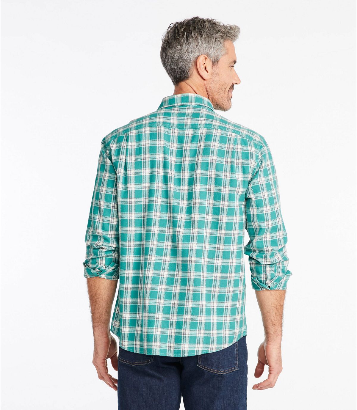 L.L.Bean Men's Lakewashed Twill Shirt, Traditional Fit