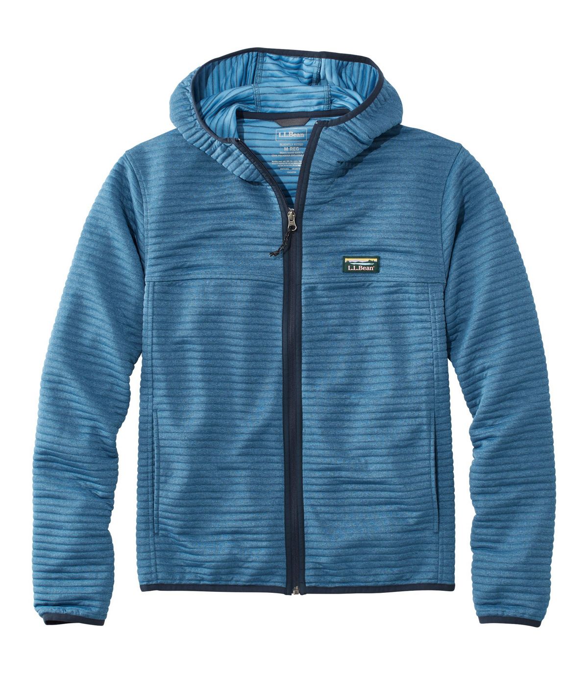 L.L.Bean Men's Airlight Knit Full-Zip Hoodie