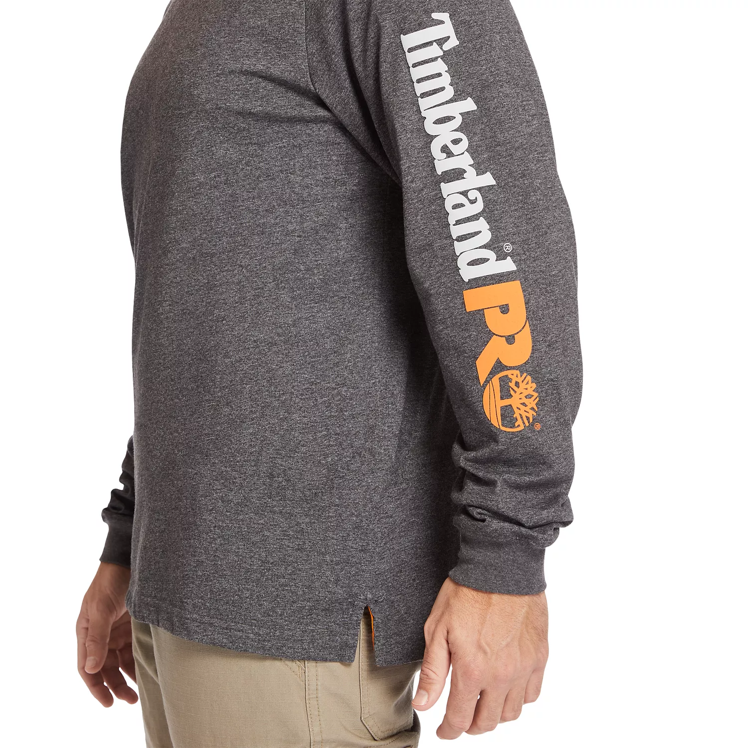 Men's Big & Tall Timberland PRO Base Plate Long-Sleeve Wicking T-Shirt