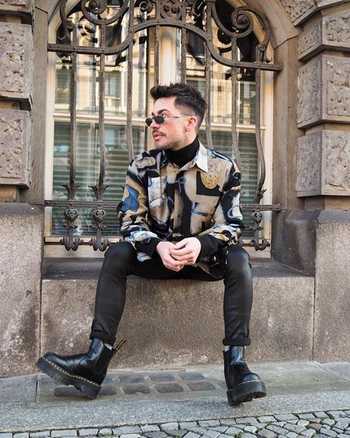 2976 Polished Smooth Platform Chelsea Boots,BEST SELLERS,no.746